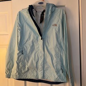 North Face Women's Teal Windbreaker | Lightweight & Stylish | Size Small"